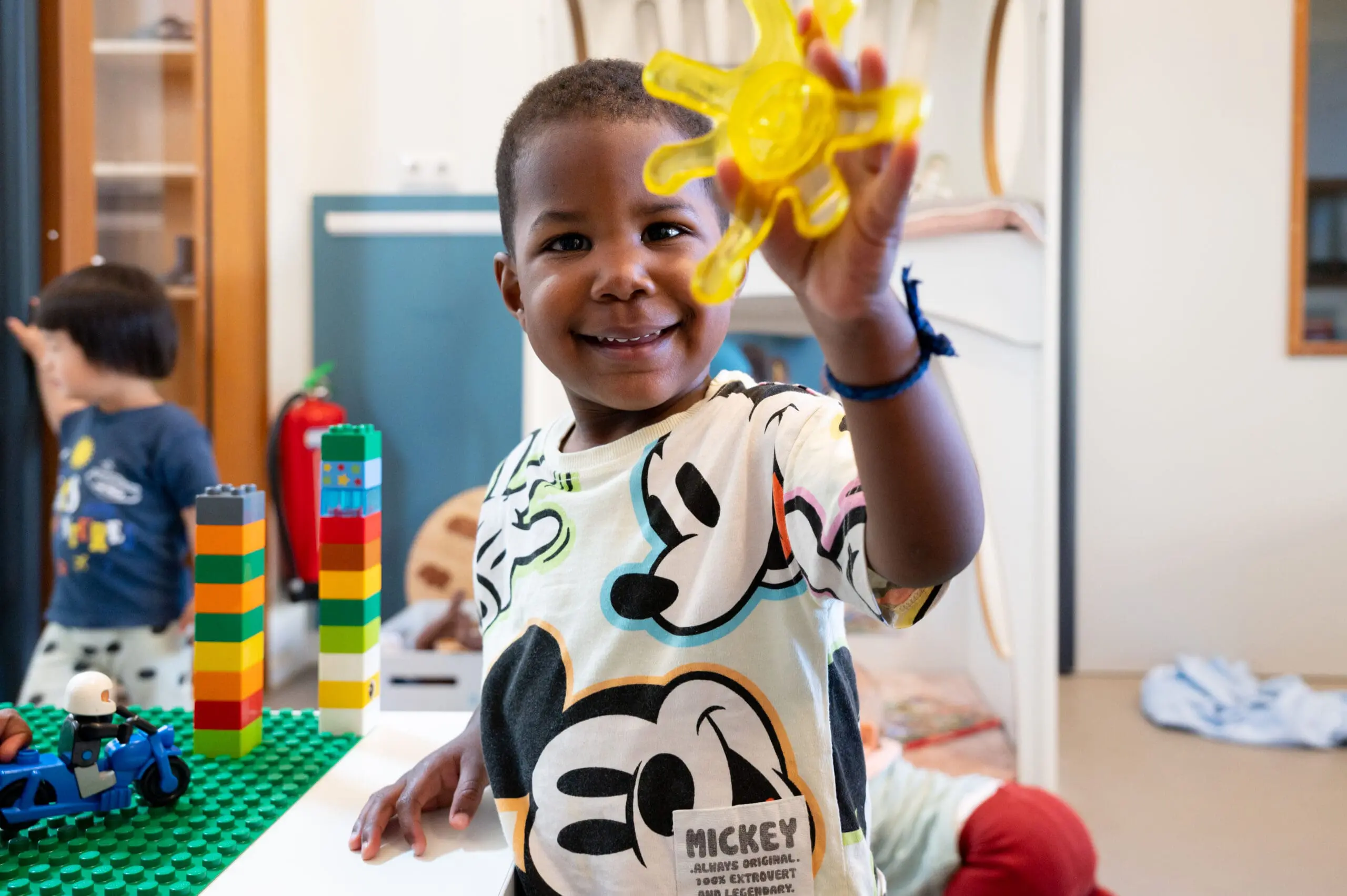 Voorschoolse educatie | kind met speelgoed