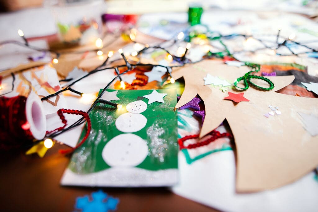 December activiteiten kinderen - knutseltafel